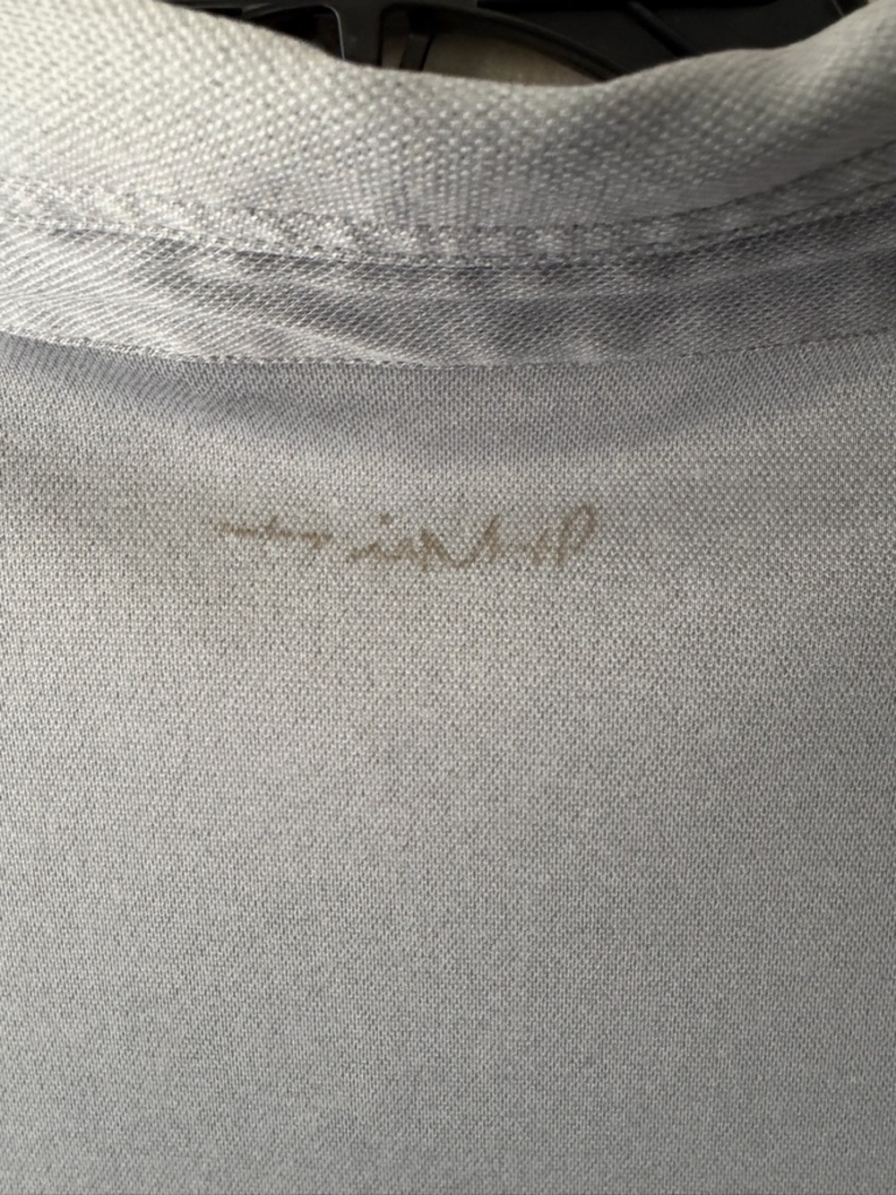 Travis Mathew Men's Large Gray Short Sleeve Polyester Polo Golf Shirt *AS IS - Picture 3 of 10
